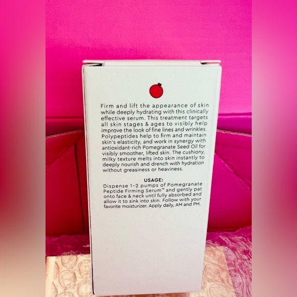 NIB Glow Recipe Pomegranate Peptide Firming Serum- Smooth Firm & Hydrates Skin 🍓 - Picture 11 of 15